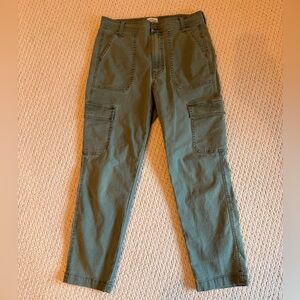 J. Crew high wasted cargo pants size 29